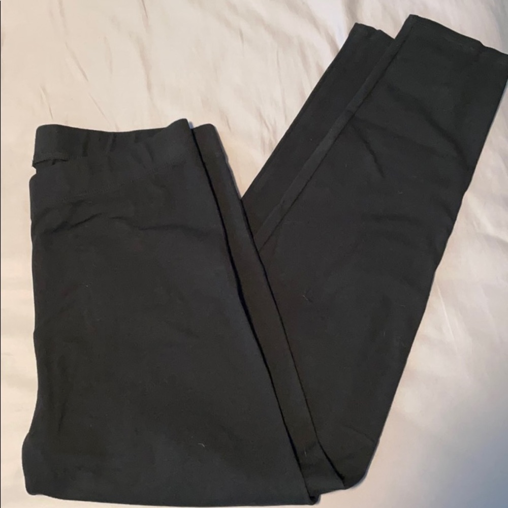 Ann Taylor black leggings L